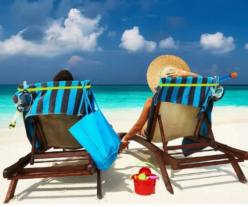Sunlounger towel straps - x,