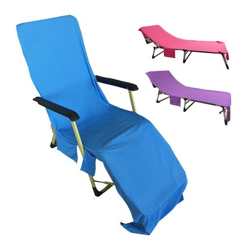 Lounge beach chair towel - chair,