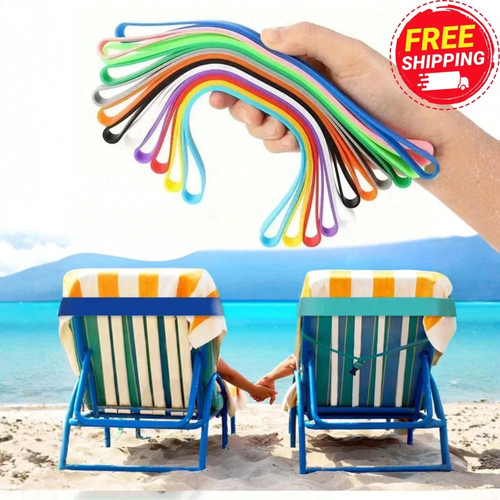 Towel straps beach sunbed - straps,