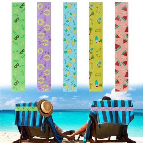 5pcs sunbed strap towel - towel, bands