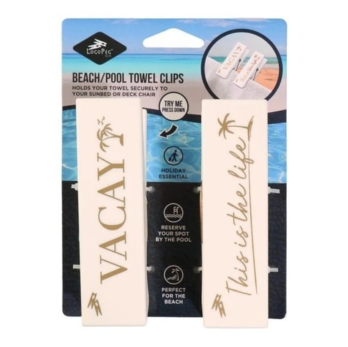 Logo peg beach - towel, *2