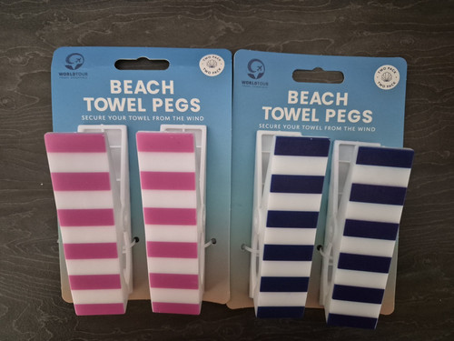 Pks beach towel sunbed pegs - beach,