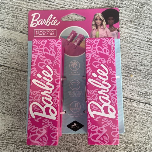 Barbie beach towel - barbie, clips