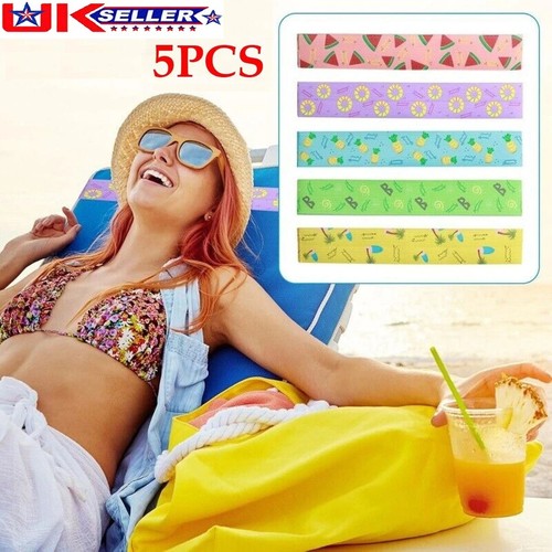 Sunbed strap towel fixed - 5x,