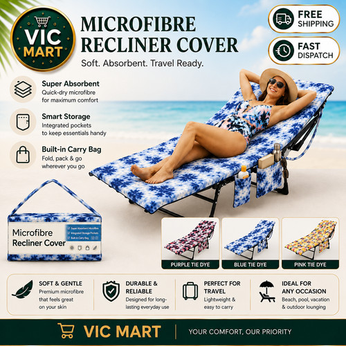Sun lounger towel cover with - towel,