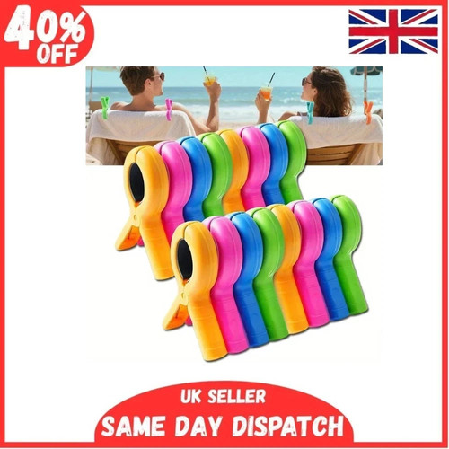 8pcs towel clips - clips, pool