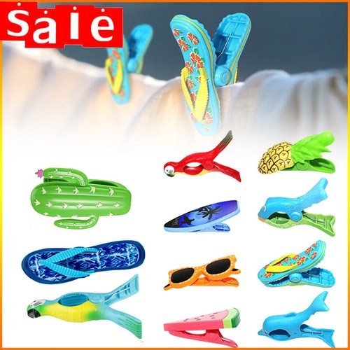 Beach towel clips - clips, sun