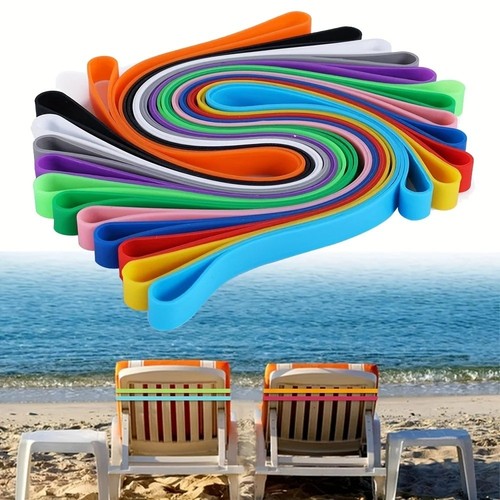 Towel straps beach sunbed - towel,