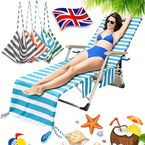 Beach chair towel cover - beach,