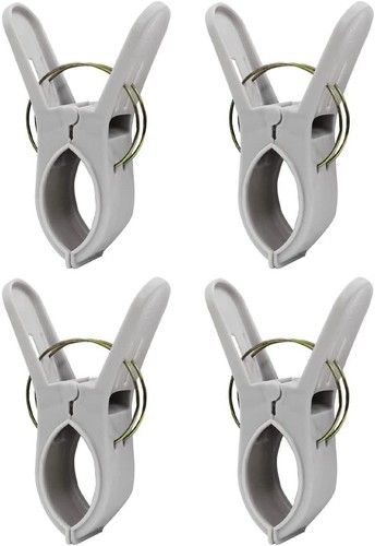 Sunbed towel clips - towel, clamps