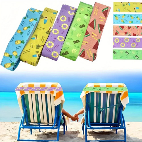 Sunbed strap towel - sunbed,