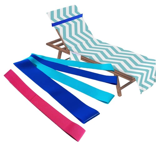 Sunbed strap towel - 4x,