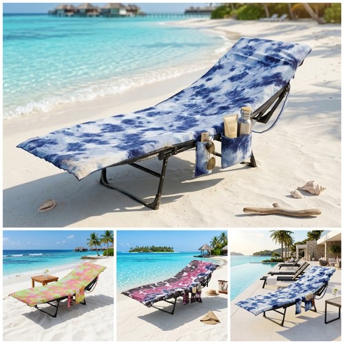 Microfiber beach chair towel - microfiber,