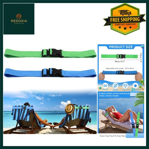 Adjustable elastic beach towel - adjustable,